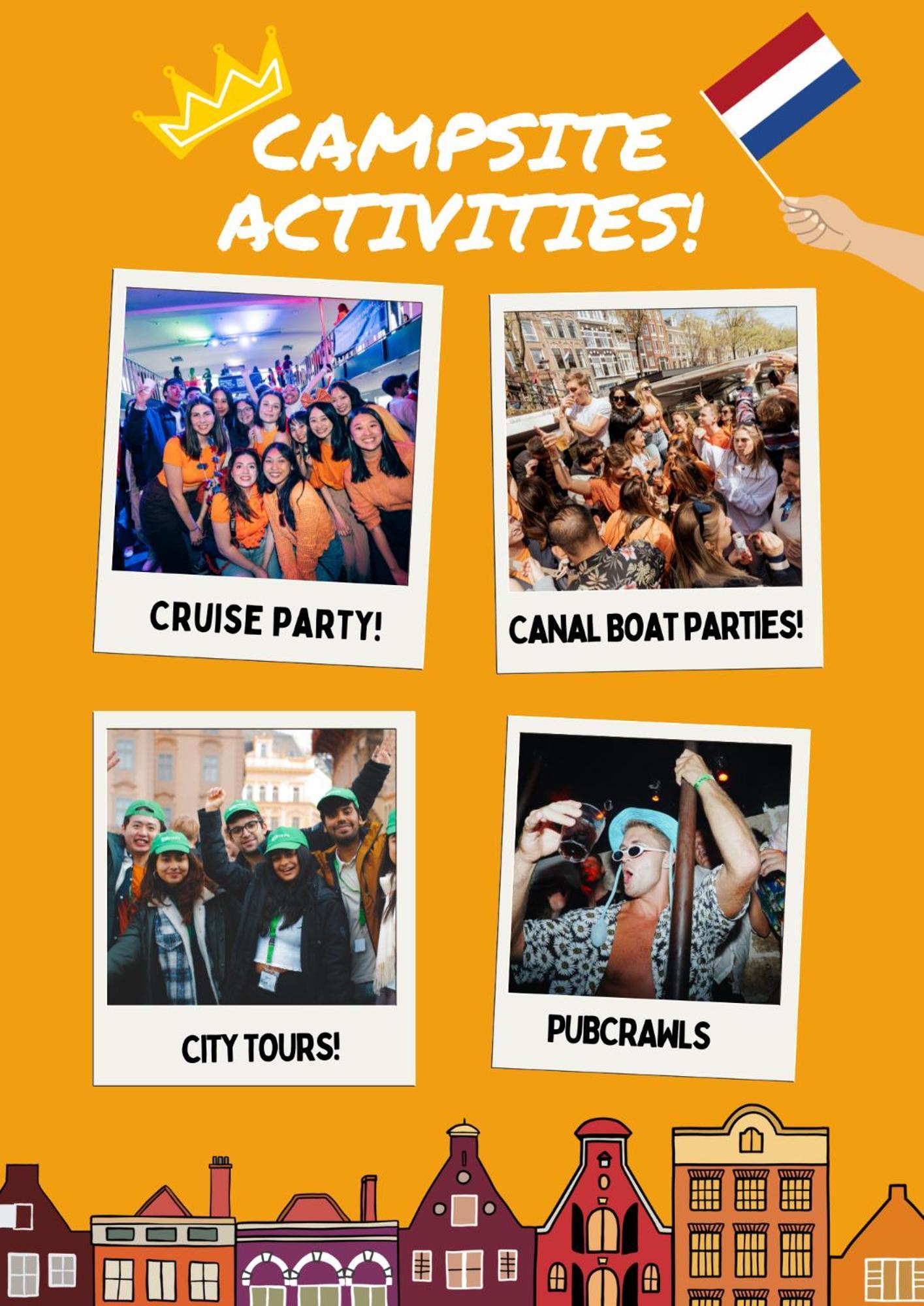 The Esn Kingsday Campsite Амстердам Екстериор снимка